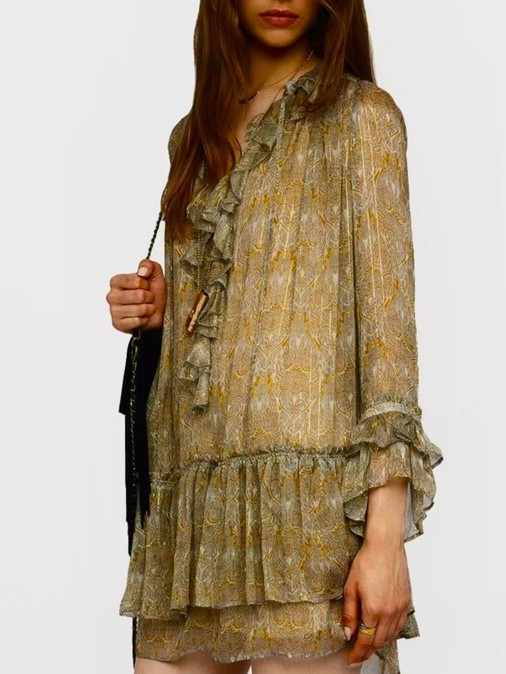 Zadig & Voltaire Ralicd dress, NWT, S - Picture 3 of 14